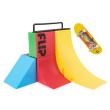 Tech Deck , Competition Wall 2.0 X-Connect Park Creator, Customizable and Buildable Ramp Set with Exclusive Fingerboard, Kids Toy for Boys and Girls Ages 6 and up