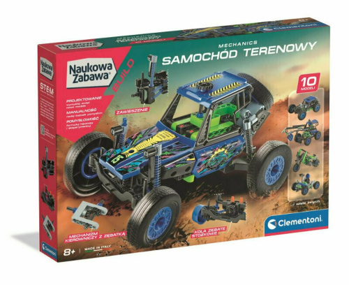 Creative Kit Mechanic's Laboratory Off-Road Vehicle CLEMENTONI 50918 CLM
