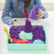 Kinetic Sand , Sandbox Set with 1lb Purple Play Sand, 4 Tools & Molds, Storage, Sensory Toys for Kids Ages 3 and up