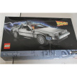 Восстановленный. LEGO 10300 ICONS Back to the Future Time Machine Set, Grey | LEGO DAMAGED PACKAGING