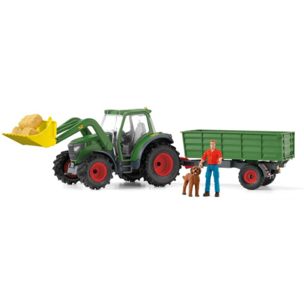 Schleich Farm World 42608 Traktor mit Anhnger