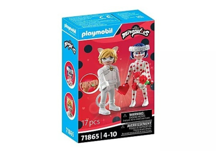 Playmobil Figurines set Miraculum: the Wedding Dream of Ladybag and Cat