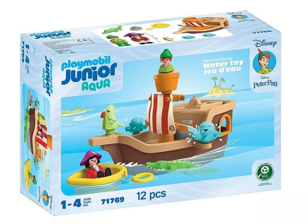 Playmobil Zestaw z figurkami JUNIOR & Disney Piracki statek Piotrusia Pana