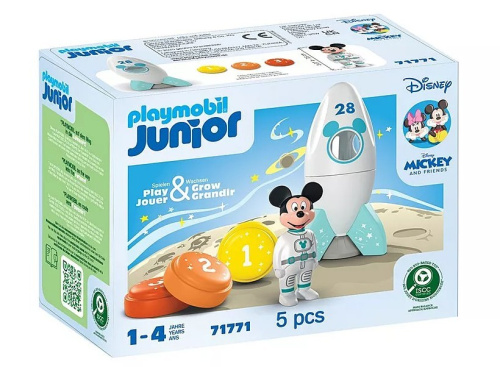 Playmobil Zestaw z figurkami JUNIOR & Disney Kosmiczna przygoda Myszki Miki