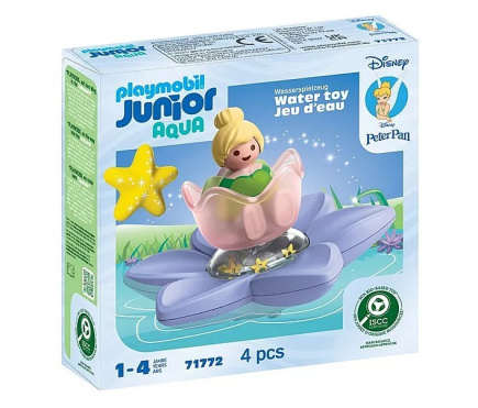 Playmobil Zestaw z figurką JUNIOR & Disney: Dzwoneczek i magiczny kwiat do pływania