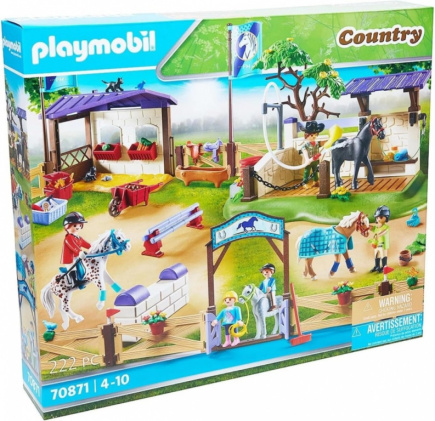Playmobil Figures set Country 70871 Horse Riding Tournament with Horse Wash