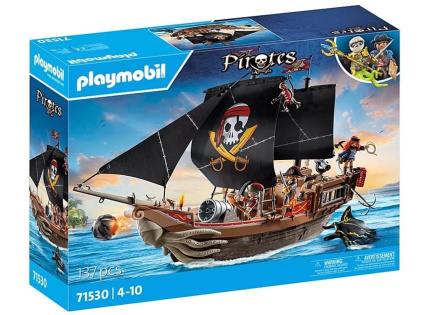 Playmobil Figures set Pirates 71530 Large Pirate Ship