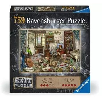 Ravensburger Exit Puzzle Knstleratelier