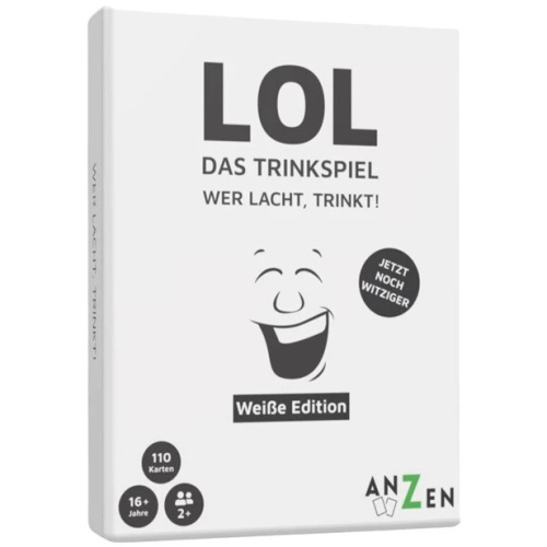 ANZEN - LOL Das Trinkspiel - Weiße Edition