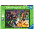 Ravensburger Kinderpuzzle Minecraft 100 Teile XXL