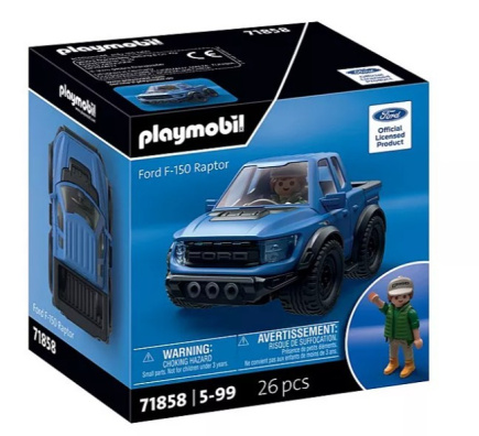 Playmobil Zestaw z figurką Cars 71858 Ford F-150 Raptor