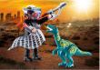 Playmobil Duo Pack Velociraptor with Dino Catcher
