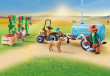 Playmobil Tractor with trailer and water tank