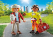 Playmobil Figures set Duo Pack 71506 Paramedic with Patient