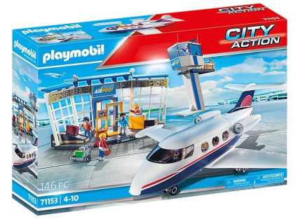 Playmobil City Action 71153 Airport with plane