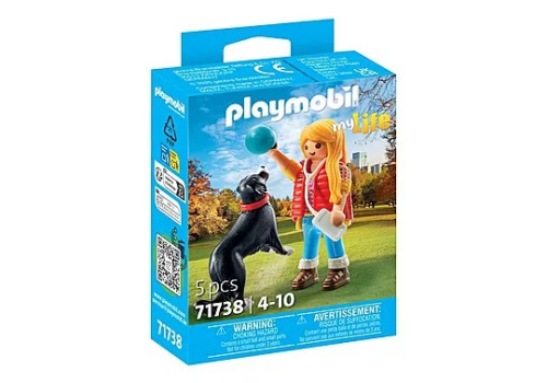 Playmobil My Life 71738 Woman with Mountain Dog