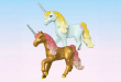Playmobil Zestaw z figurkami Princess Magic 71838 Przytulny dom wróżek i złoty jednorożec