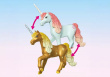 Playmobil Zestaw z figurkami Princess Magic 71838 Przytulny dom wróżek i złoty jednorożec