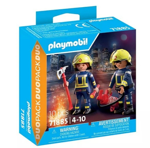 Playmobil Zestaw z figurkami Duo Pack 71885 Straż pożarna