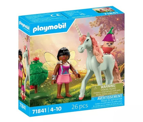 Playmobil Zestaw z figurkami Princess Magic 71841 Jednorożec do kolekcjonowania SkyRose z wróżką
