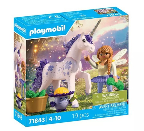 Playmobil Zestaw z figurką Princess Magic 71843 Jednorożec do kolekcjonowania Lucky Lavender z wróżką