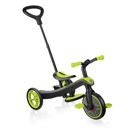 Globber | Lime green | Tricycle and Balance Bike | Explorer Trike 4in1 4100101-0186