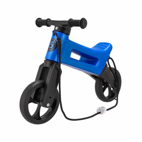 CROSS-COUNTRY BIKE FUNNY WHEELS RIDER METALLIC BLUE