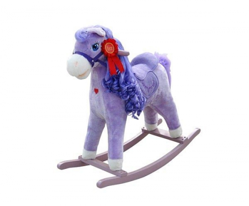 Rocking horse Princess purple. MILLY MALLY