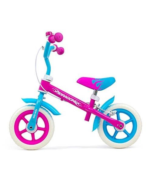 Dragon balance bike with brake Candy pink 2653 MILLY MALLY