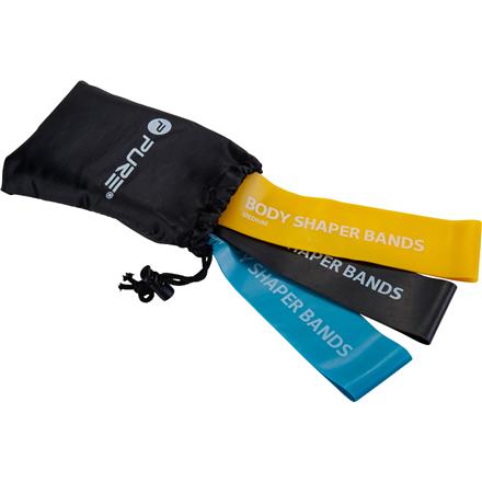 Pure2Improve | Body Shaper Bands, Set of 3 | Black, Blue and Yellow P2I800110