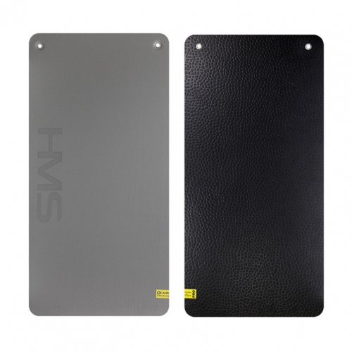 Club fitness mat with holes grey HMS Premium MFK02