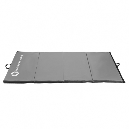 Gymnastic folding mattress grey HMS Premium MGS01