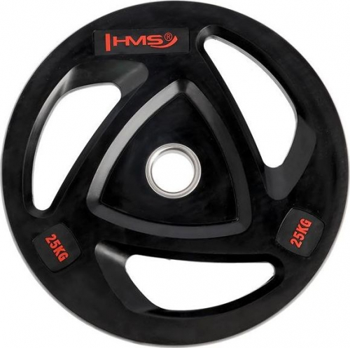 Rubberized Olympic plate 25 kg HMS TOX25