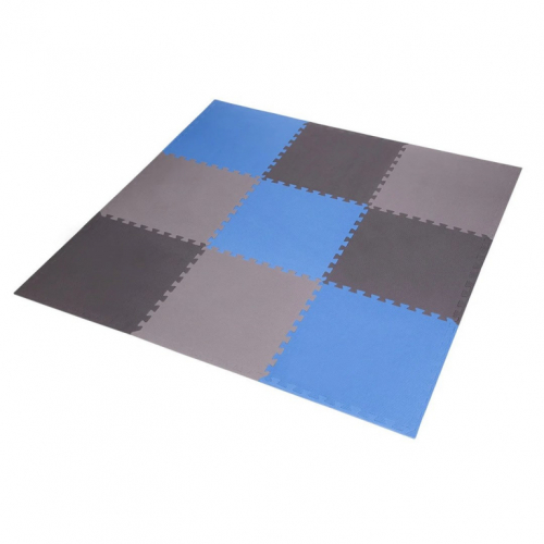 Puzzle mat multipack One Fitness MP10 blue-grey