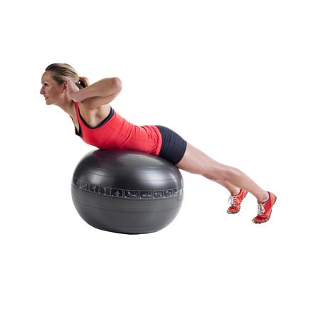 Pure2Improve | Exercise Ball | Black | 75 cm P2I200080