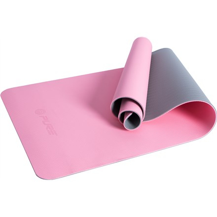 P2I FITNESS YOGA MAT TPE PINK/GREY 173X58