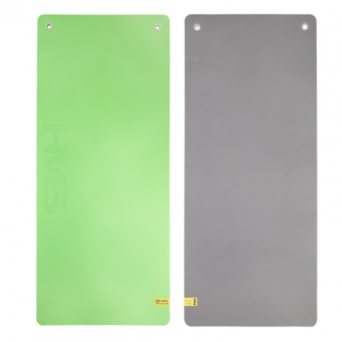 Club fitness mat with holes green HMS Premium MFK08