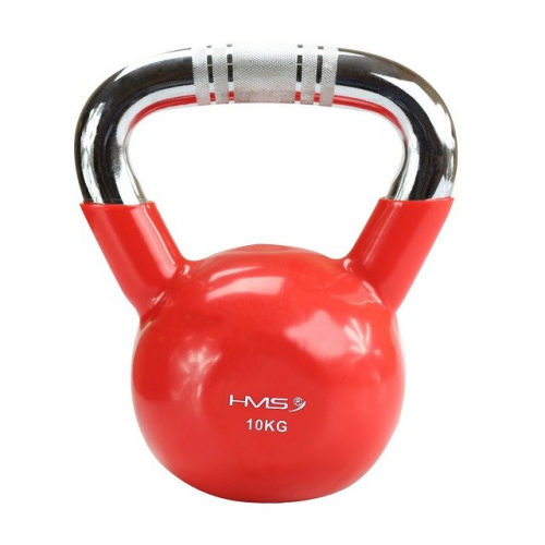 Kettlebell chrome 10kg red HMS KTC10