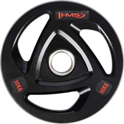 HMS Fitness TOX10 1 pc(s) Olympic Rubber-coated weight disc