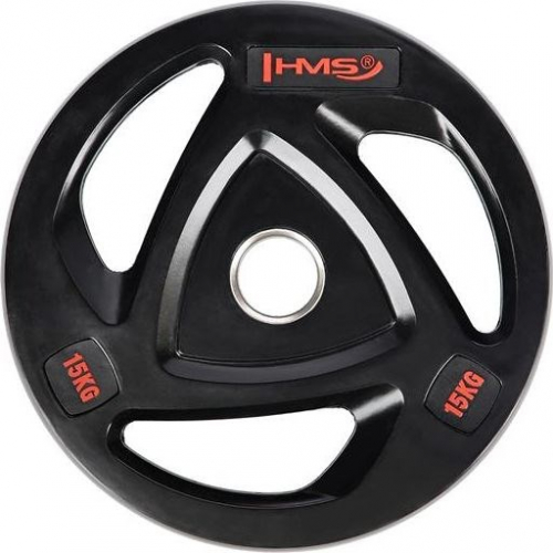 HMS Fitness TOX15 1 pc(s) Olympic Rubber-coated weight disc