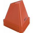 Pure2Improve | Triangle Cones Set of 6 | Red P2I361110