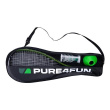 Pure4Fun | Speed Badminton Set, 58x21cm | Black/Green P4F200040