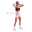 Hula hop with tabs, weight and counter HMS HHW06 green