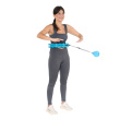 Hula hop with tabs and weights HMS HHW01 blue