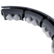 Hula hop with tabs, weight and counter HMS HHW06 black
