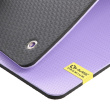 HMS Premium MFK07 purple club fitness mat with holes