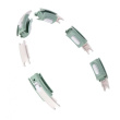 Hula Hop HMS HHM15 with magnet and weight green + counter