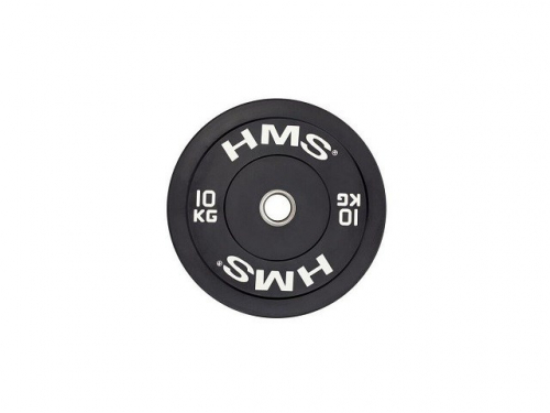 HMS Fitness BBR10 1 pc(s) Olympic Rubber-coated weight disc