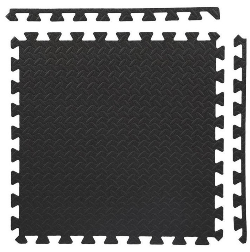 HMS Fitness MP12 General purpose exercise mat Black