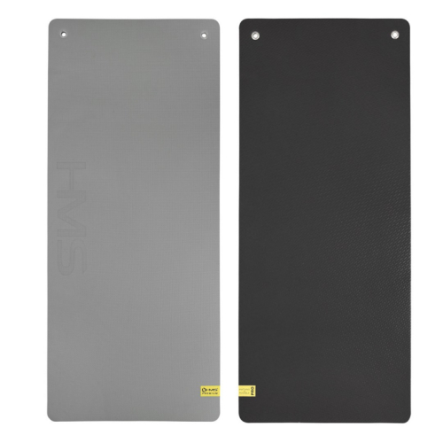 HMS Premium MFK08 grey club fitness mat with holes